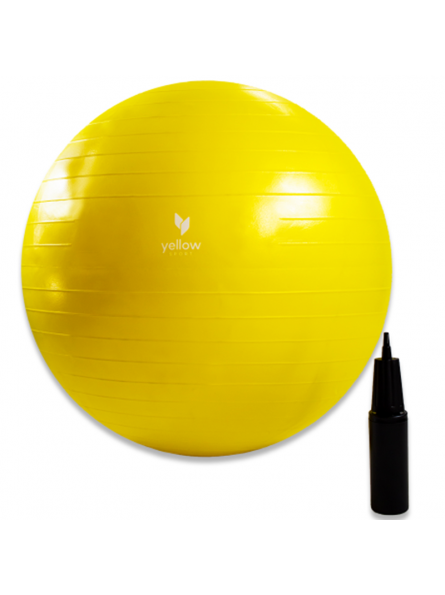 Piłka rehabilitacyjna z ABS 75 cm Timago YellowGYM YGB-Y Timago