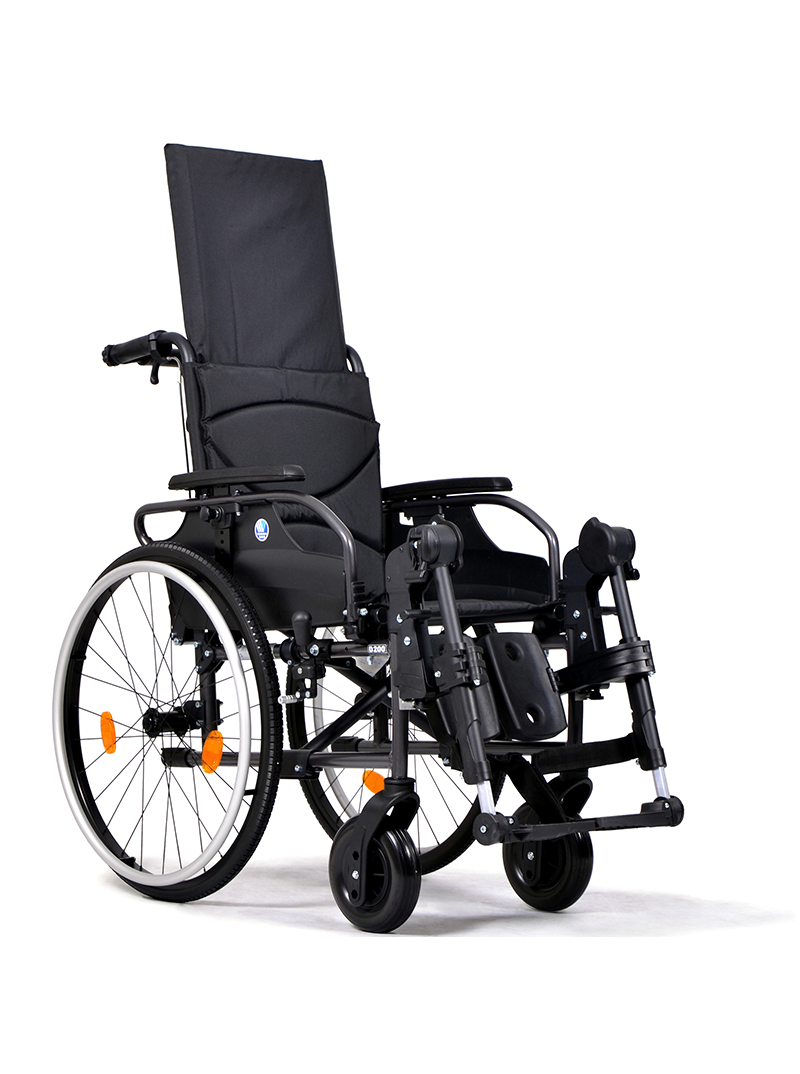 Mobilize bind Playful Aluminiowy wózek inwalidzki specjalny D200 30° Vermeiren | Orto-Sklep