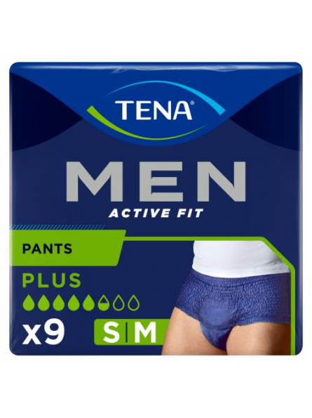 Męskie majtki chłonne Tena Men Pants Plus Medium OTC Edition 9 sztuk