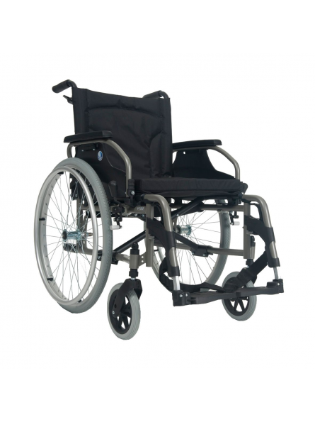 Wózek inwalidzki ręczny dla osób o zwiększonej masie ciała V100 XXL Vermeiren NFZ