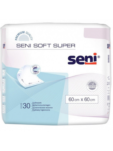 Podkłady higieniczne Seni Soft Super 90 cm x 60 cm 30 sztuk