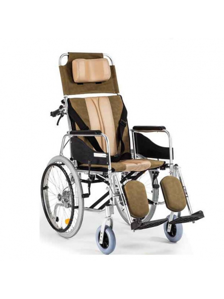 Wózek inwalidzki aluminiowy stabilizujący głowę i plecy ALH008 Timago