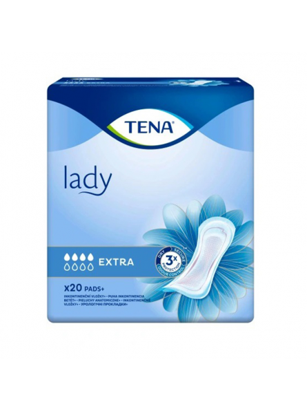 Wkładki anatomiczne Tena Lady Slim Extra 20 sztuk